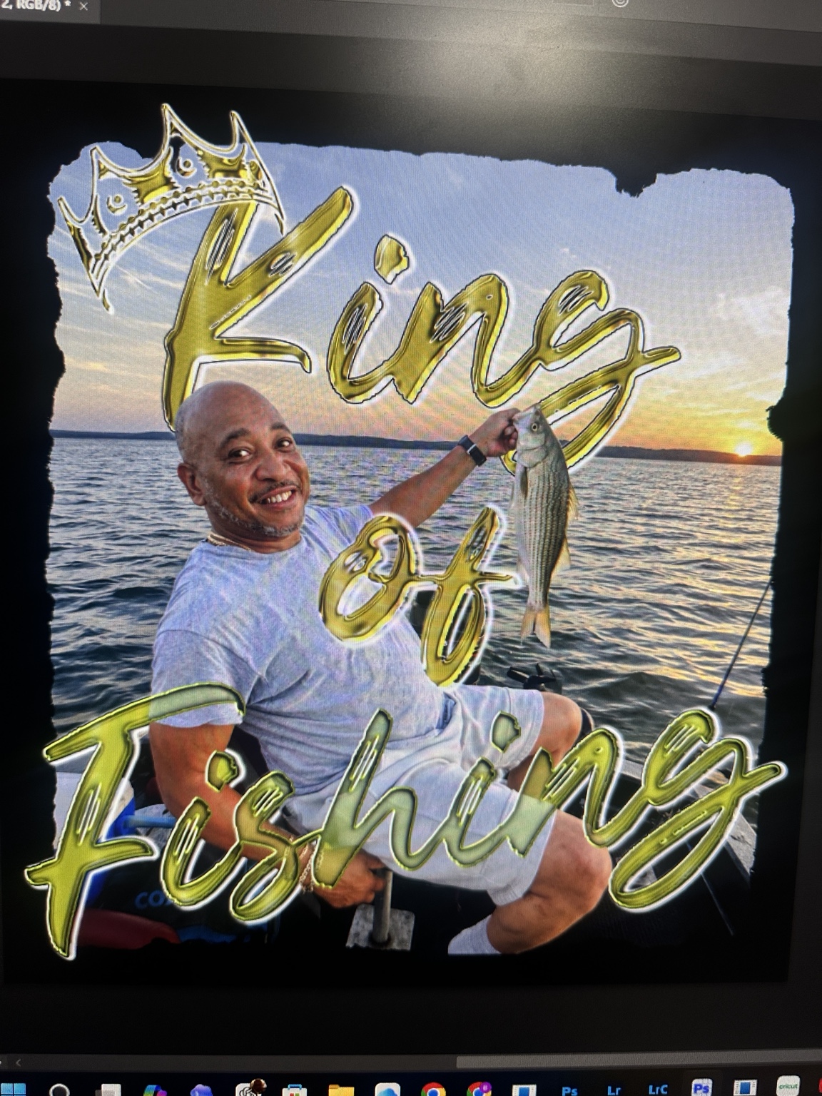 King of Fishing personalized design